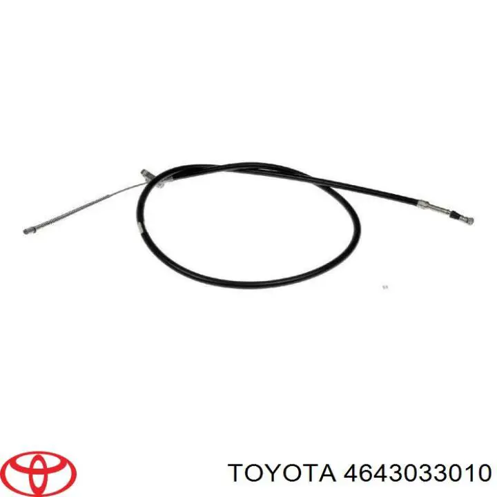 Трос стоянкового гальма задній лівий Toyota 4643033010 ціна, від 21.18 USD