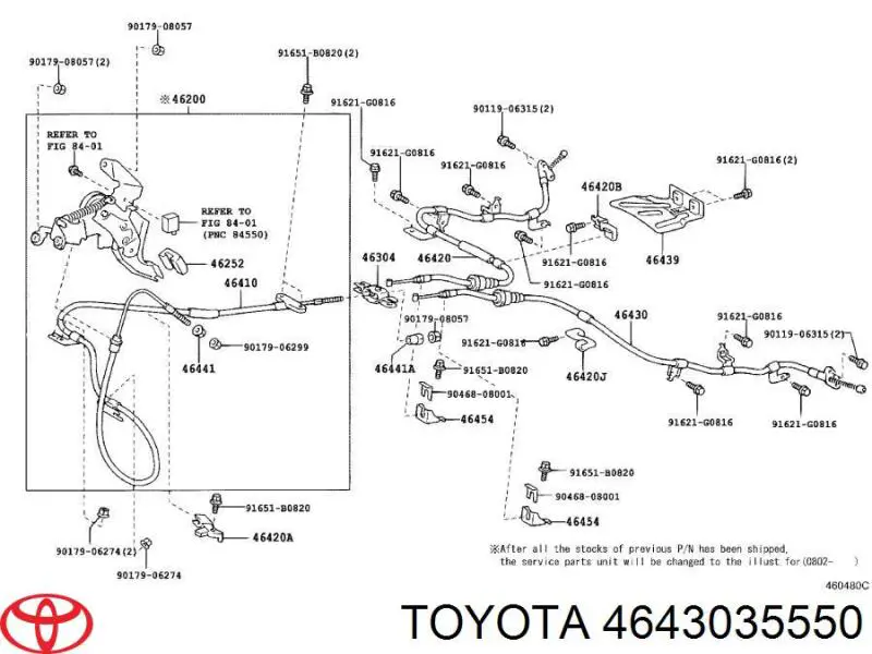 Toyota 4643035550 ціна, від 69.37 USD
