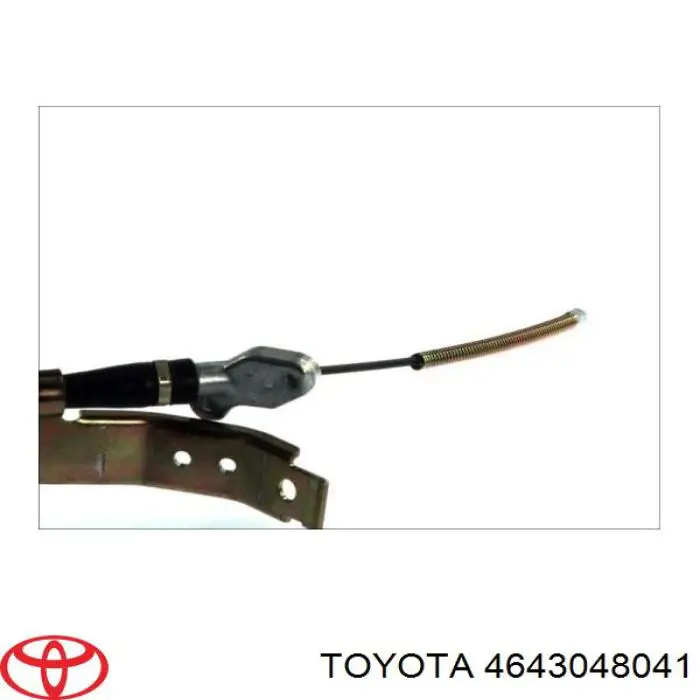 Трос стоянкового гальма задній лівий Toyota 4643048041 ціна, від 20.32 USD