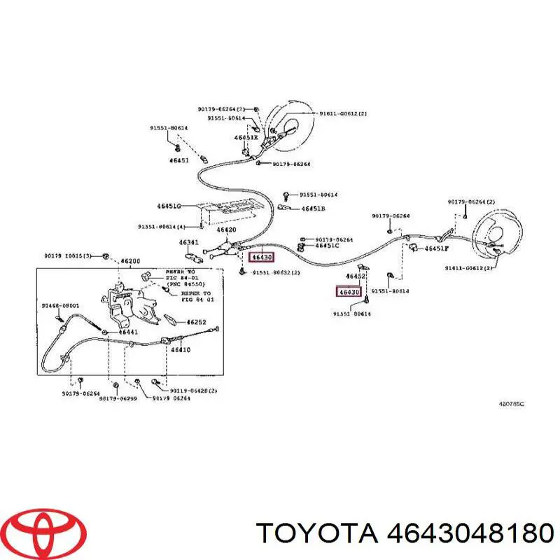  Toyota 4643048180 ціна, від 211.48 USD