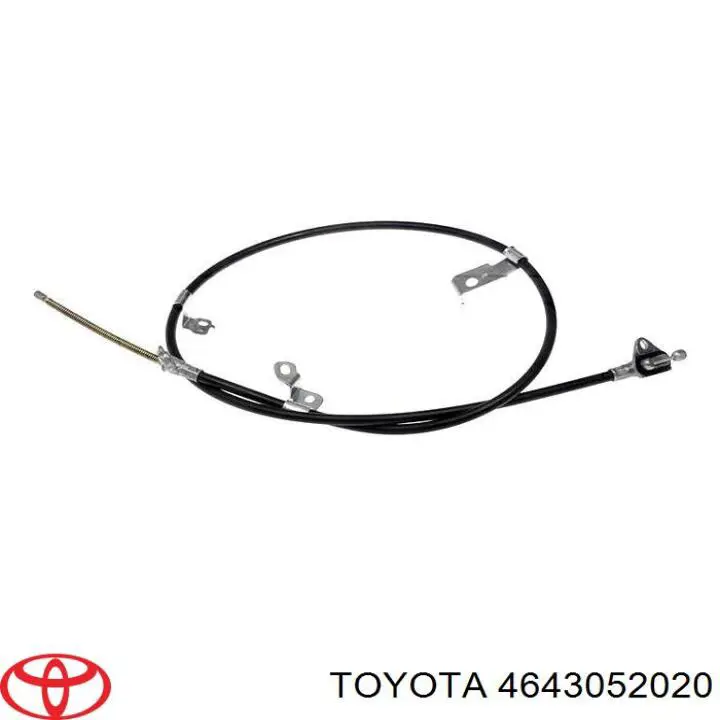 4643052020 Toyota трос ручного гальма задній, лівий