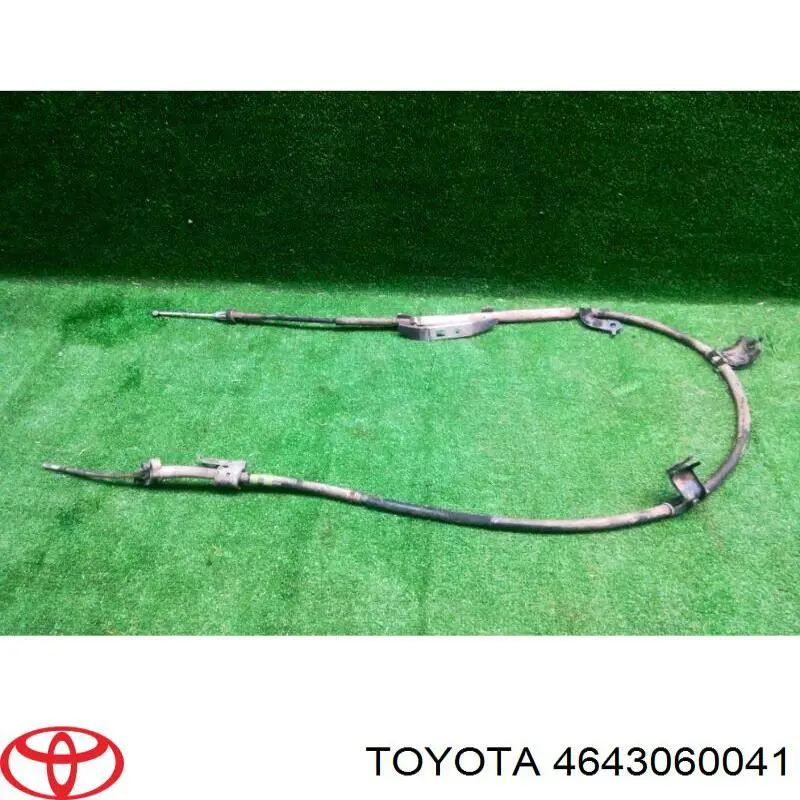 Трос стоянкового гальма задній лівий Toyota 4643060041 ціна, від 40.11 USD