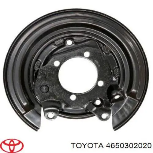 Захист гальмівного диска заднього, правого Toyota Corolla (E12) (Тойота Королла)