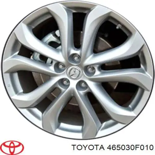 Захист гальмівного диска заднього, правого Toyota Corolla VERSO (R10) (Тойота Королла)