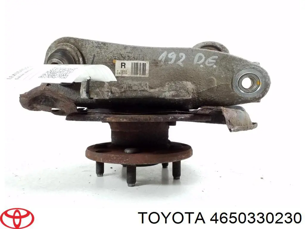 Диск опорний, заднього гальм. барабана, правий Toyota 4650330230 ціна, від 62.50 USD