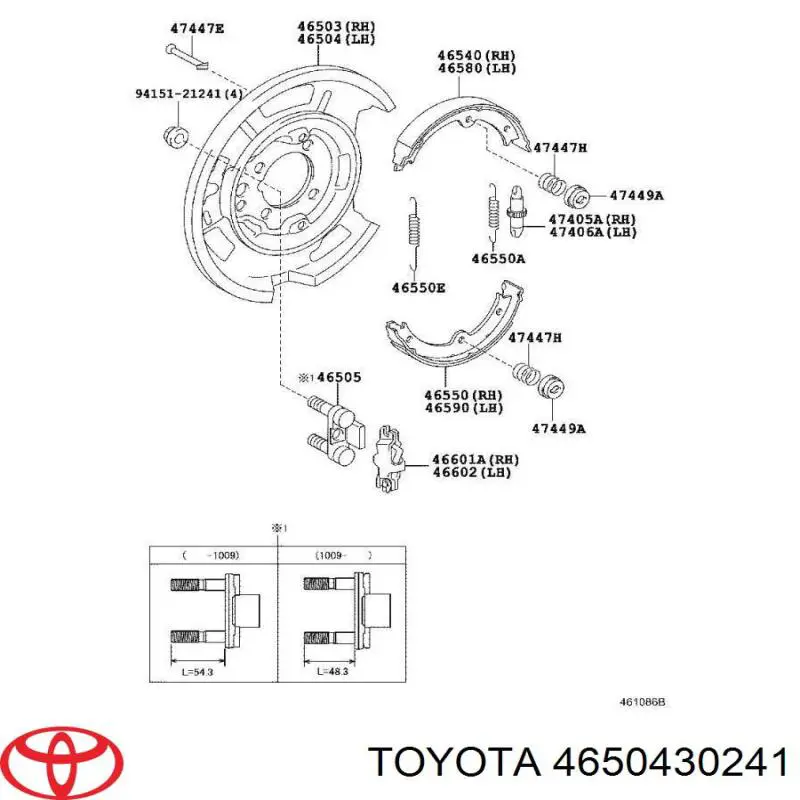  4650430241 Toyota