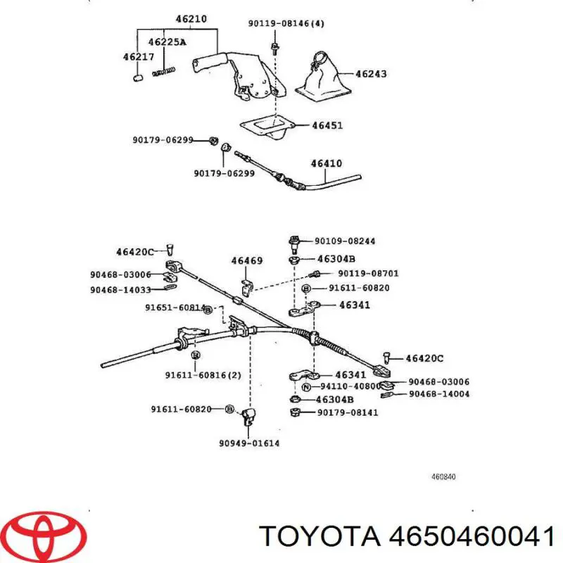 4650460041 Toyota 