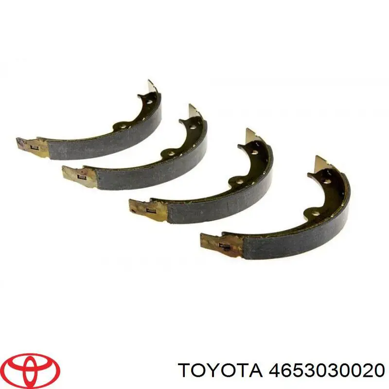Колодки ручника 4653030020 Toyota