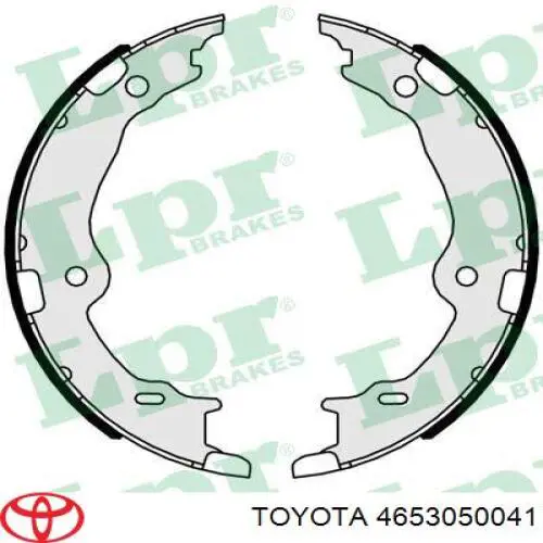 Колодки ручника 9338 ABS