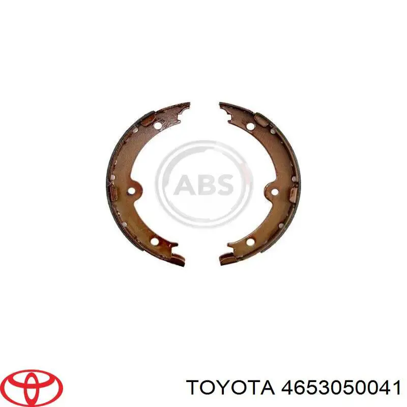 Купити 4653050040 Toyota Гальмівні колодки гальма стоянки