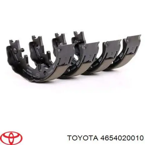 Колодки ручника/стоянкового гальма 4654020010 Toyota