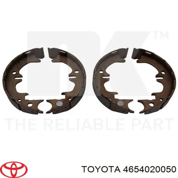 Колодки ручника / стоянкового гальма ABS 9344 ціна, від 28.42 USD