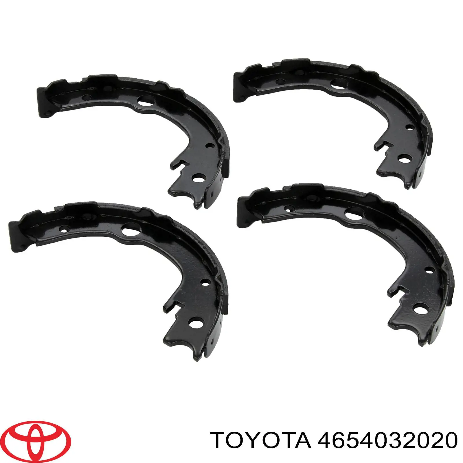4654032020 Toyota Гальмівні колодки ручника