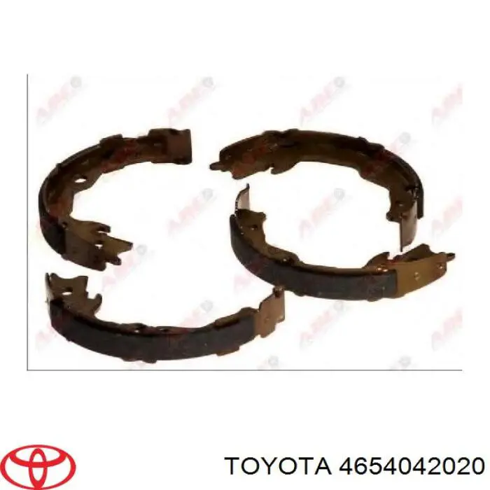 Купити 4654042020 Toyota Гальмівні колодки гальма стоянки