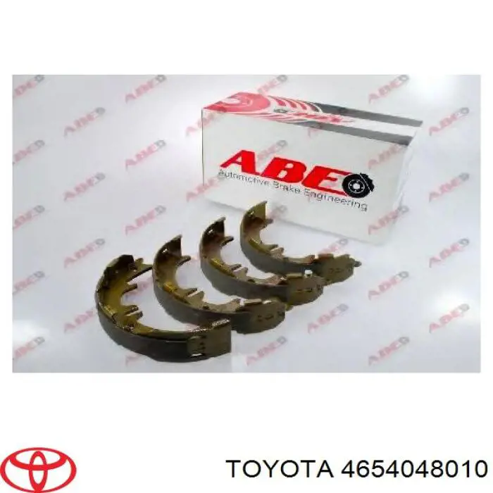 Колодки ручника 4654048010 Toyota