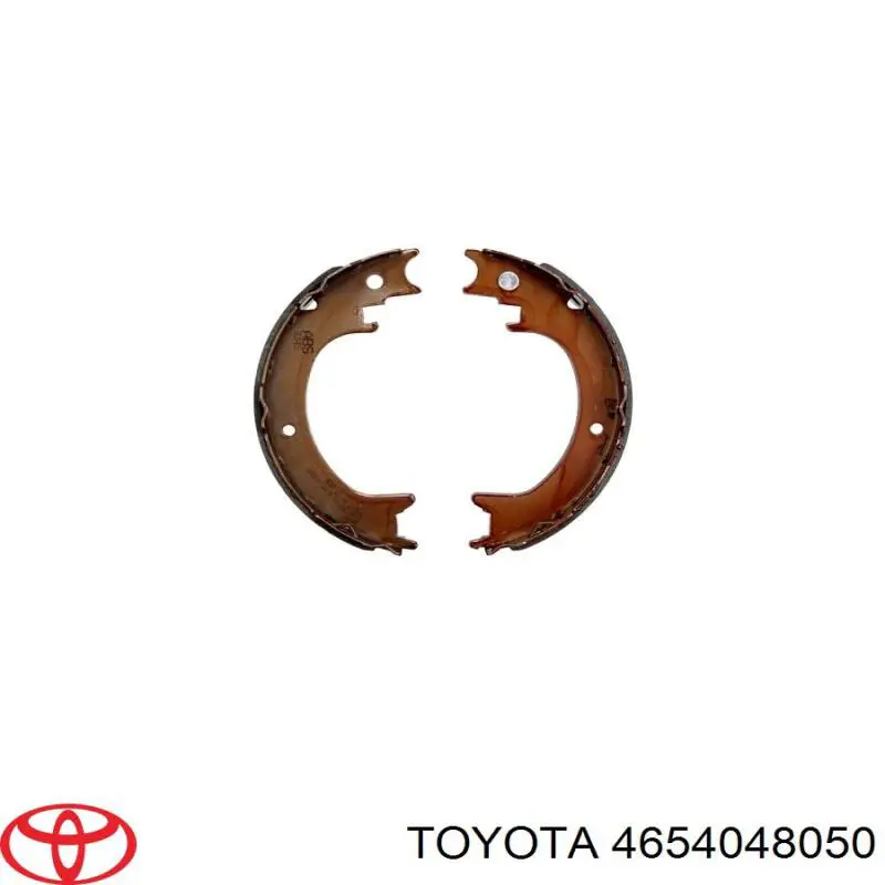 Купити 465400E020 Toyota Гальмівні колодки гальма стоянки