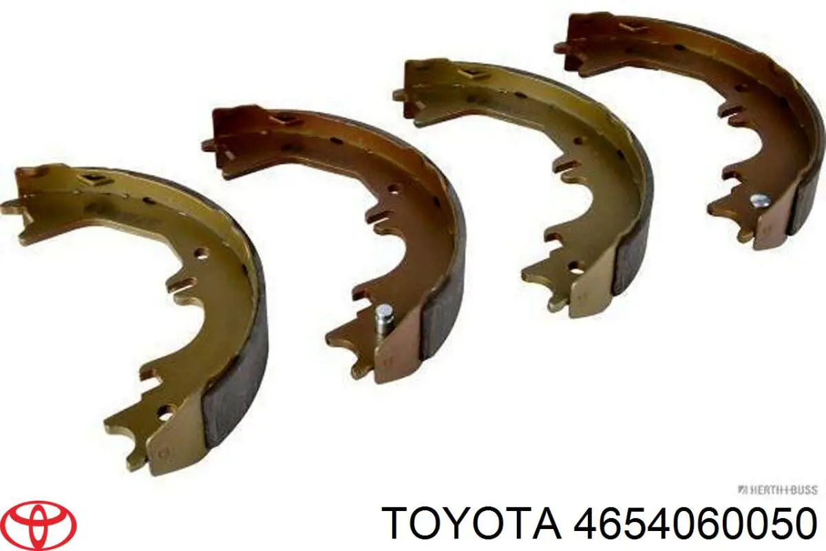 Колодки ручника 4654060050 Toyota
