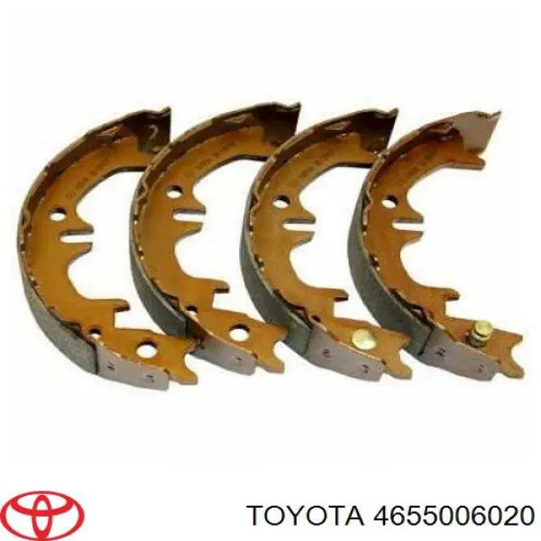 Колодки ручника/стоянкового гальма 4655006020 Toyota