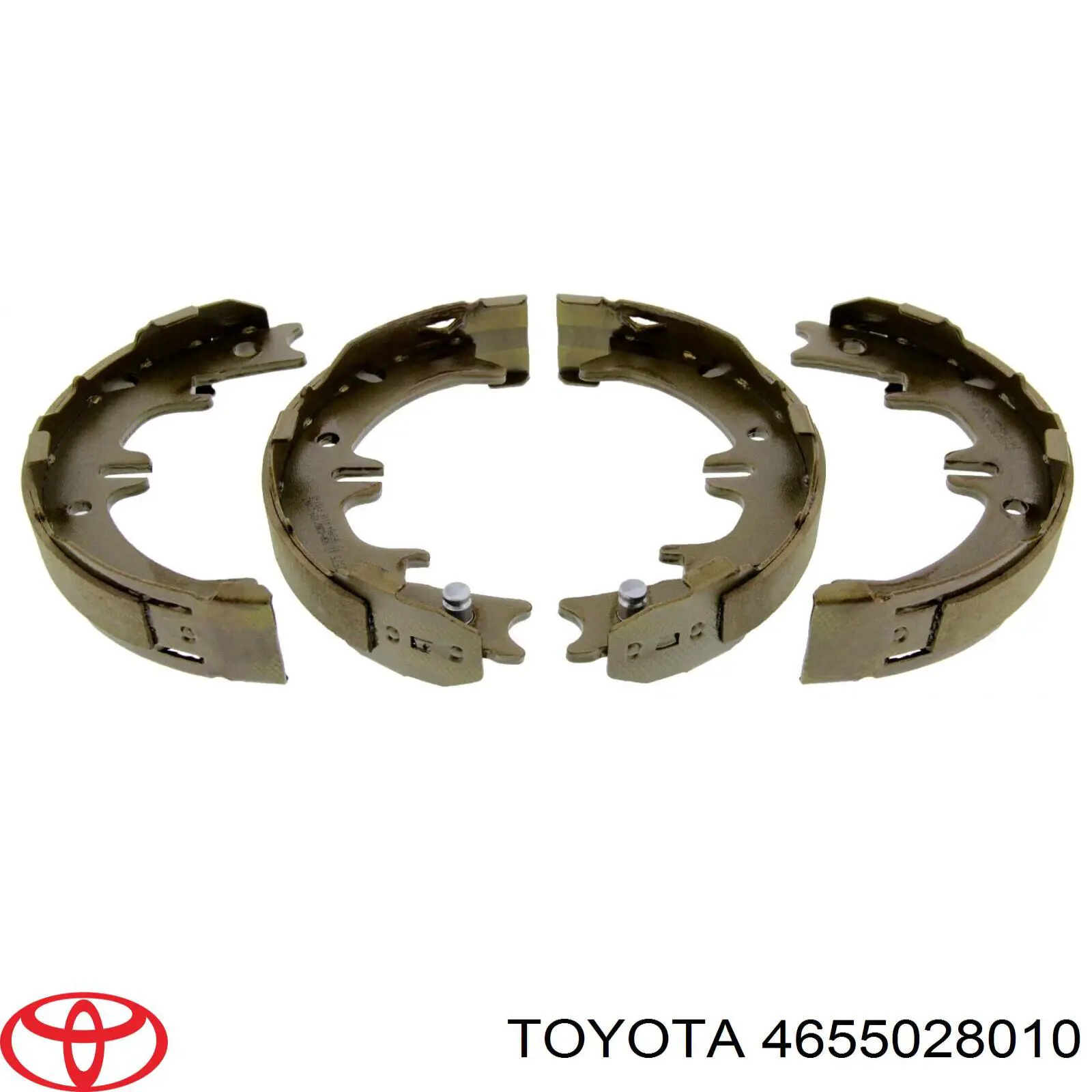 4655028010 Toyota колодки ручника/стоянкового гальма