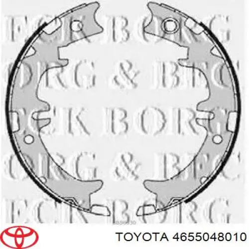 Купити 4655048010 Toyota Гальмівні колодки гальма стоянки