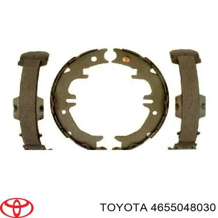 4655048030 Toyota колодки ручника/стоянкового гальма