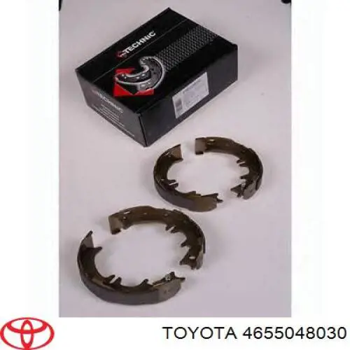 Колодки ручника 4655048030 Toyota