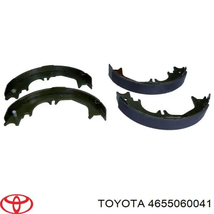 Колодки ручника / стоянкового гальма Toyota 4655060041 ціна, від 34.54 USD