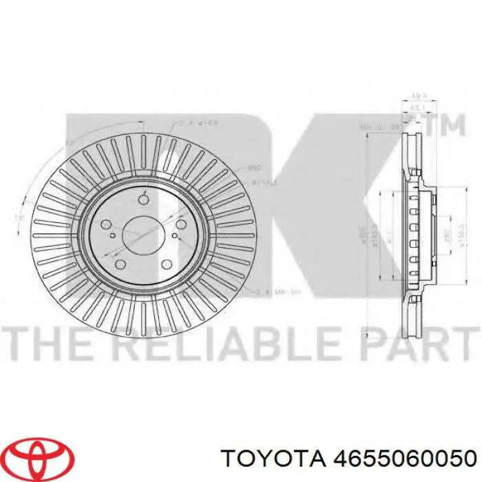 Купити 4655060050 Toyota 