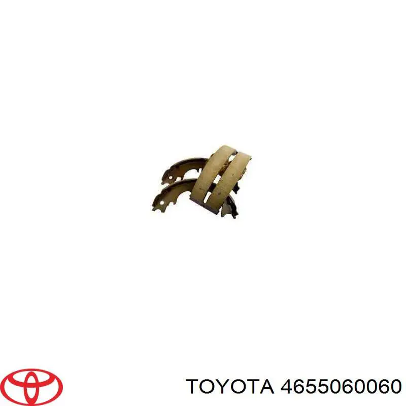 Колодки стоянкового гальма Toyota 4655060060
