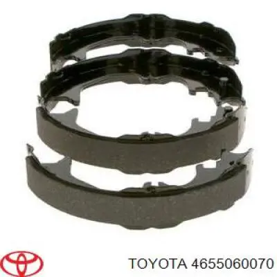 Колодки ручника / стоянкового гальма Toyota 4655060070 ціна, від 23.34 USD