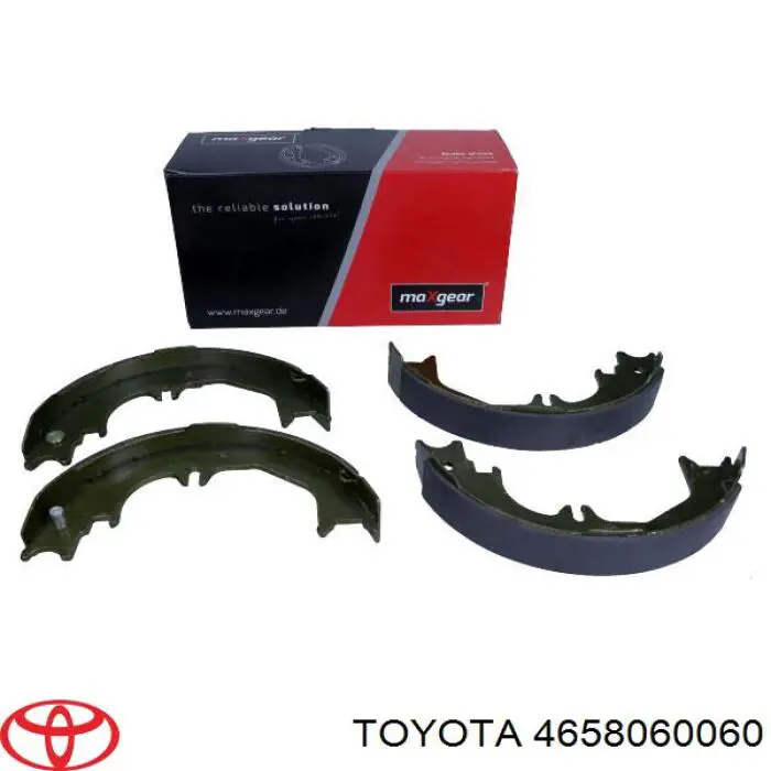 Колодки ручника / стоянкового гальма Toyota 4658060060 ціна, від 22.76 USD