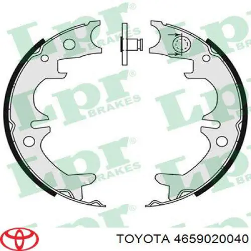 Купити 4659020040 Toyota Гальмівні колодки гальма стоянки