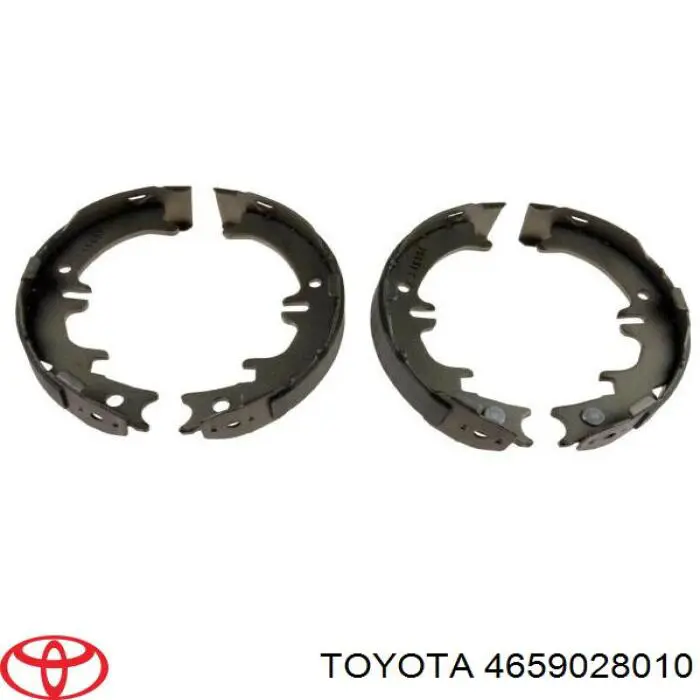 4659028010 Toyota колодки ручника/стоянкового гальма