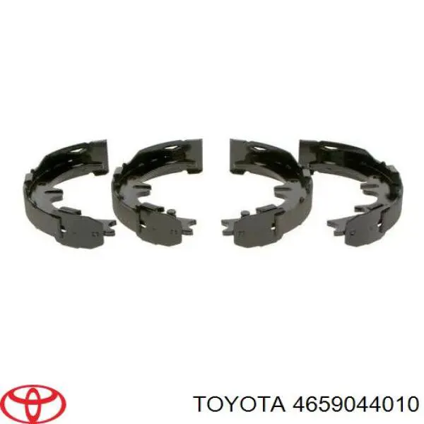 Колодки ручника / стоянкового гальма Toyota 4659044010 ціна, від 19.13 USD