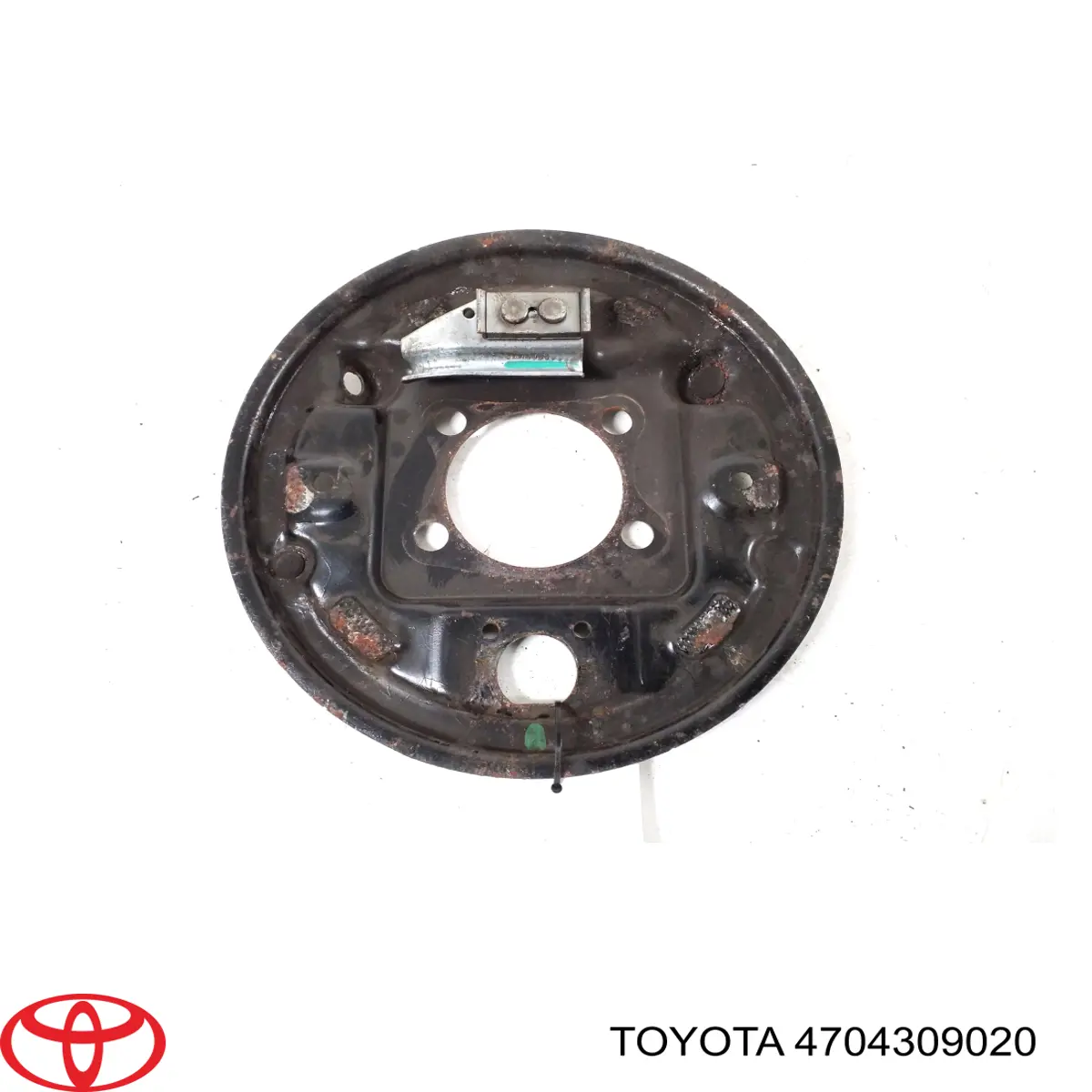 Диск опорний, заднього гальм. барабана, правий Toyota 4704309020 ціна, від 31.67 USD