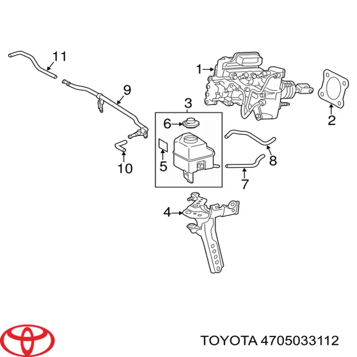 4705033112 Toyota 