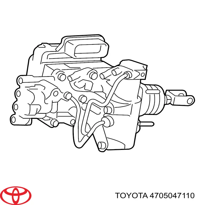 4705047110 Toyota Циліндр гальмівний, головний