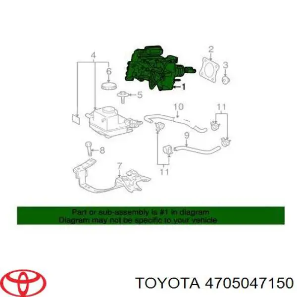  Toyota 4705047150 ціна, від 681.00 USD