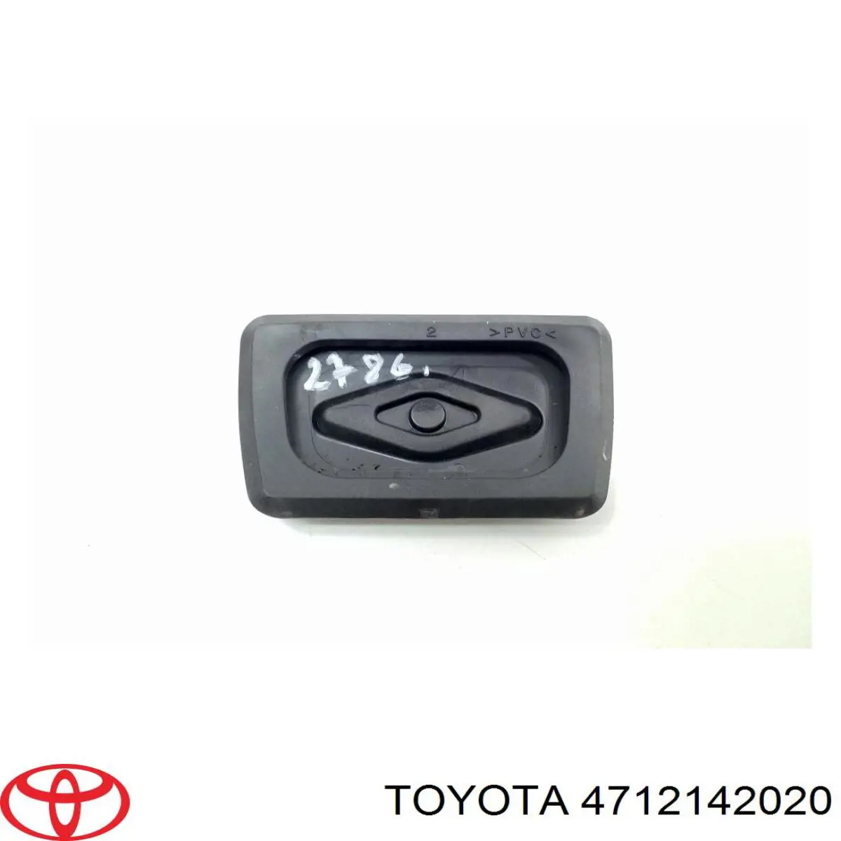4712142020 Toyota Накладка педалі гальма