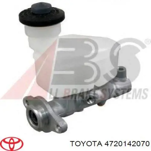 4720142070 Toyota Циліндр гальмівний, головний
