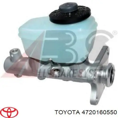 Купити 4720160550 Toyota Головний гальмівний циліндр