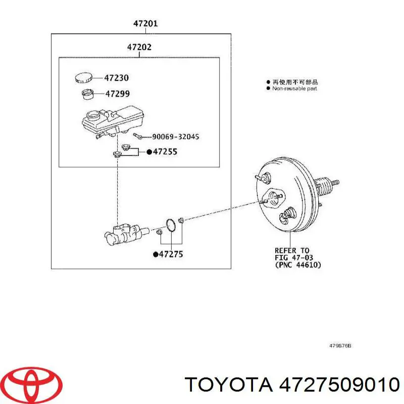 4727509010 Toyota 