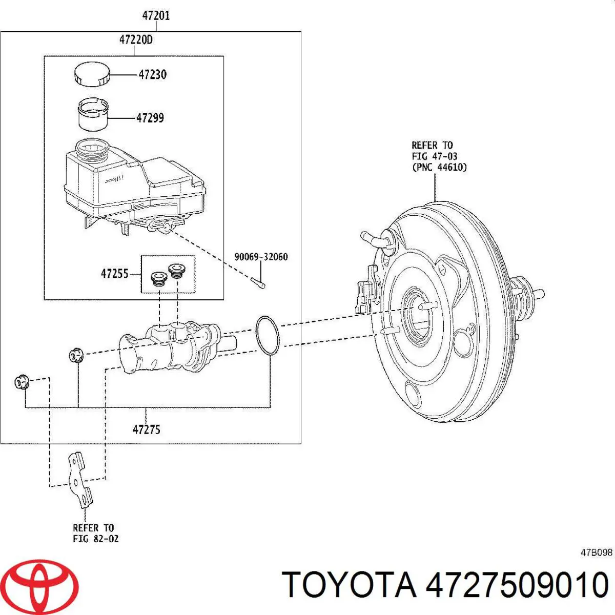  Toyota 4727509010 ціна, від 1.63 USD