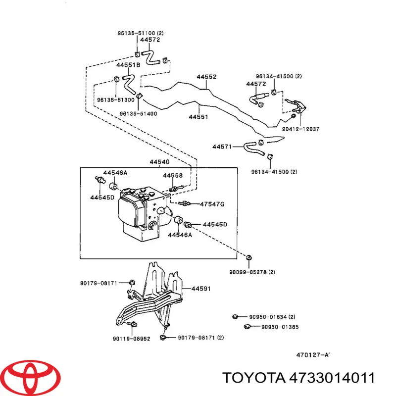 4733014011 Toyota 