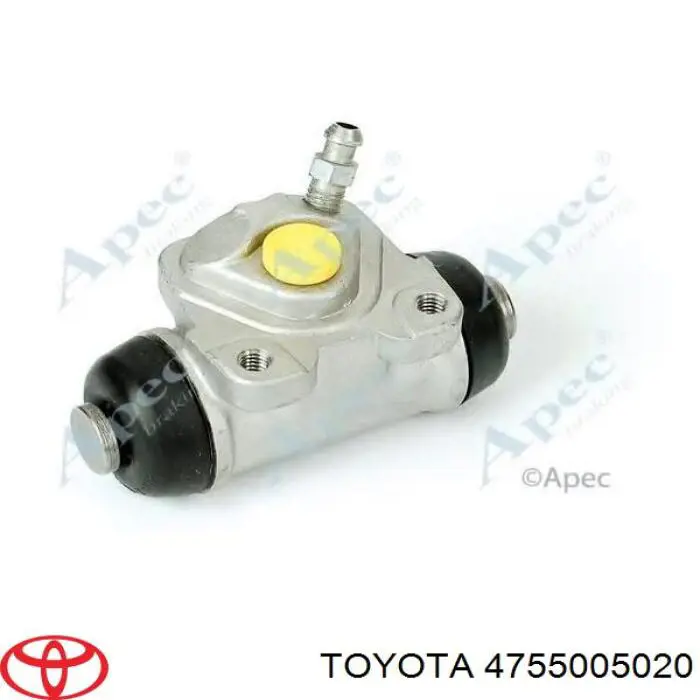 Купити 4755005020 Toyota Циліндр гальмівний колісний/робітник, задній