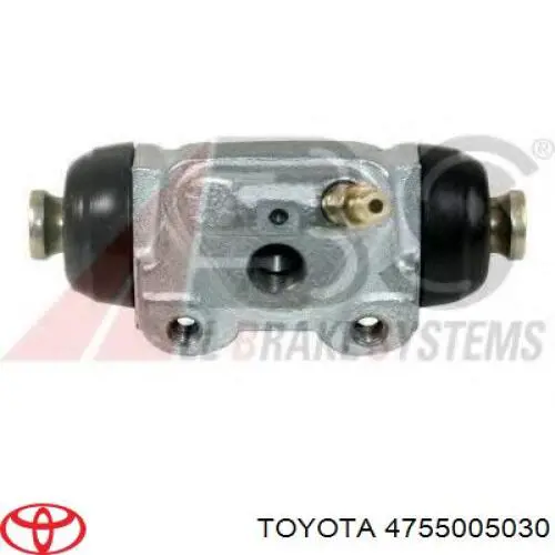 Циліндр гальмівний колісний/робочий, задній Toyota 4755005040