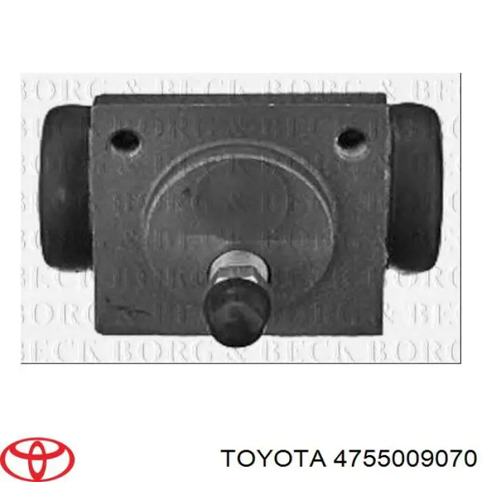 Купити 4755009070 Toyota Циліндр гальмівний колісний/робітник, задній