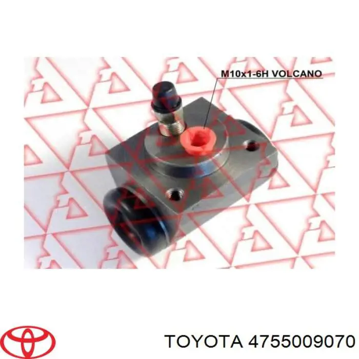 4755009070 Toyota Циліндр гальмівний колісний/робітник, задній