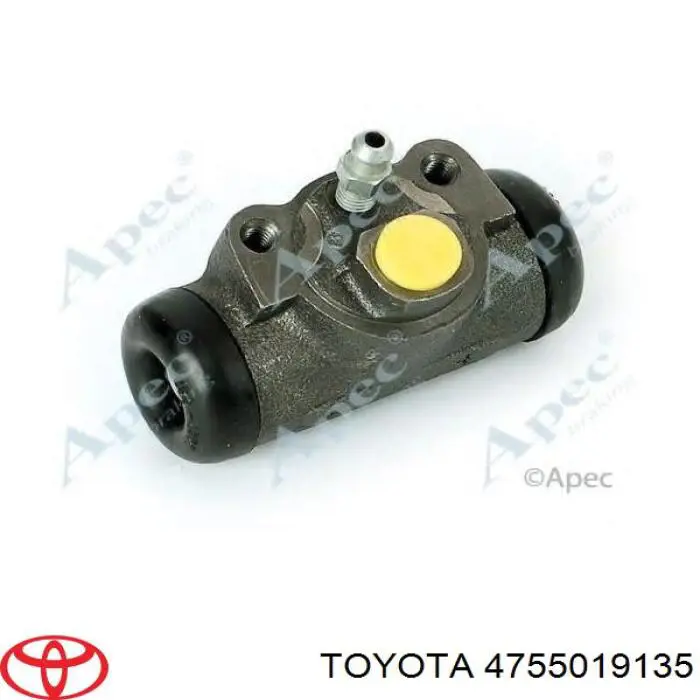 4755019135 Toyota Циліндр гальмівний колісний/робітник, задній