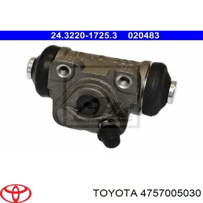 Циліндр гальмівний колісний/робочий, задній Toyota 4757005030 ціна, від 9.53 USD
